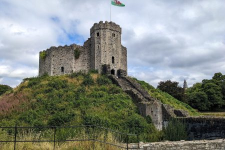 Il mastio del castello di Cardiff