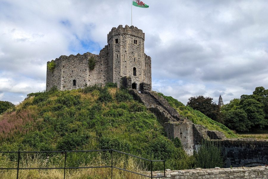 Il mastio del castello di Cardiff
