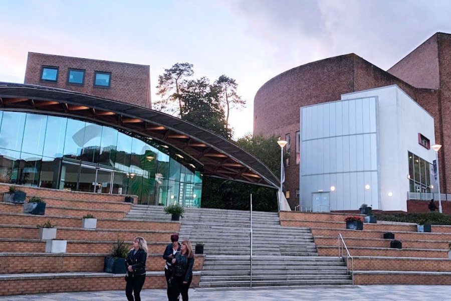 Un edificio moderno della University of Exeter